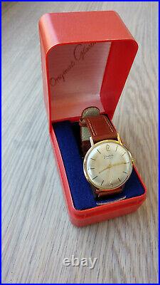 Vintage RARE 1960's Glashutte 17 Rubis Cal. 70.1 Men's Watch In Original Box
