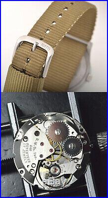 Vintage Rare Hamilton GG-W-113 Military Pilot Watch/Original Box with warranty