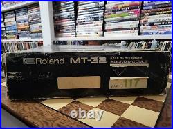 Vintage Roland MT-32 Multi Timbre Sound Module Complete in original box! RARE