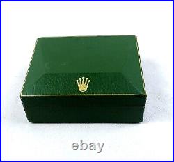 Vintage Rolex Green Box Luxury Handmade Product Original Watch Case Rare