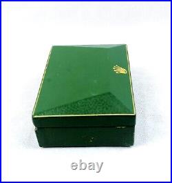 Vintage Rolex Green Box Luxury Handmade Product Original Watch Case Rare