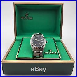 Vintage Rolex Oysterdate 6694 S/S RARE ORIGINAL California Dial with Box 1971