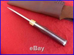 Vintage Schrade USA made Custom Hunter 173 full tang knife in box withCOA RARE