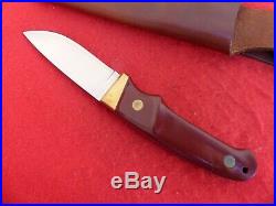 Vintage Schrade USA made Custom Hunter 173 full tang knife in box withCOA RARE
