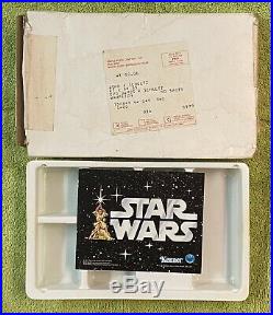 Vintage Star Wars Early Bird ORIGINAL BOX TRAY & BOOKLET PARTS 1977 KENNER RARE