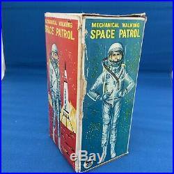 Vintage Toy Robot Space Patrol Japan 1960s in its Original Box Super Rare