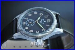 Vintage Watch Militare Moda Pilot-1-MCHZ WW II CalPobeda Zim-2602-03 Rare