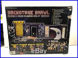 WWE Wrestling Backstage Brawl Crash & Bash Playset JAKKS 2008 Original Box Rare