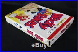 Wacky Races 1991 Nintendo NES Box & Instruction Manual No Game Rare