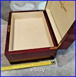 Watch box Ulysse Nardin Limited Edition Rare mahogany case rosewood Original