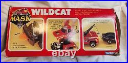 Wildcat M. A. S. K. Vintage Kenner 1986 Original BOX and LINER RARE MASK