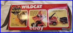 Wildcat M. A. S. K. Vintage Kenner 1986 Original BOX and LINER RARE MASK