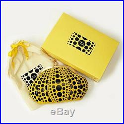 YAYOI KUSAMA Clutch Bag Pumpkin Dot Yellow Rare Special version with limited BOX