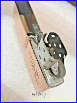 ZIPPO Lighter with Original Box 2003 Solid Copper Rare! - Excellent Condition