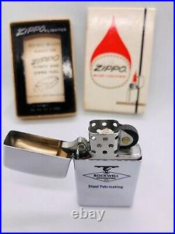 Zippo Lighter Vintage Rare Slim (1969) Brand New With Original Box